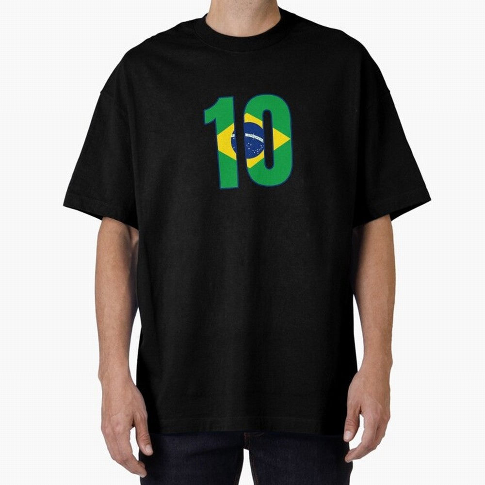 10 - Neymar JR - Brazil Flag Classic T-Shirt Discover Match Day Hype around FIFA World Cup 2026 USA Canada Mexico, CR7, England, Stadium Chants, National Pride, Trophy Dreams and Unforgettable Football Memories; Ideal for Football Dads, Football