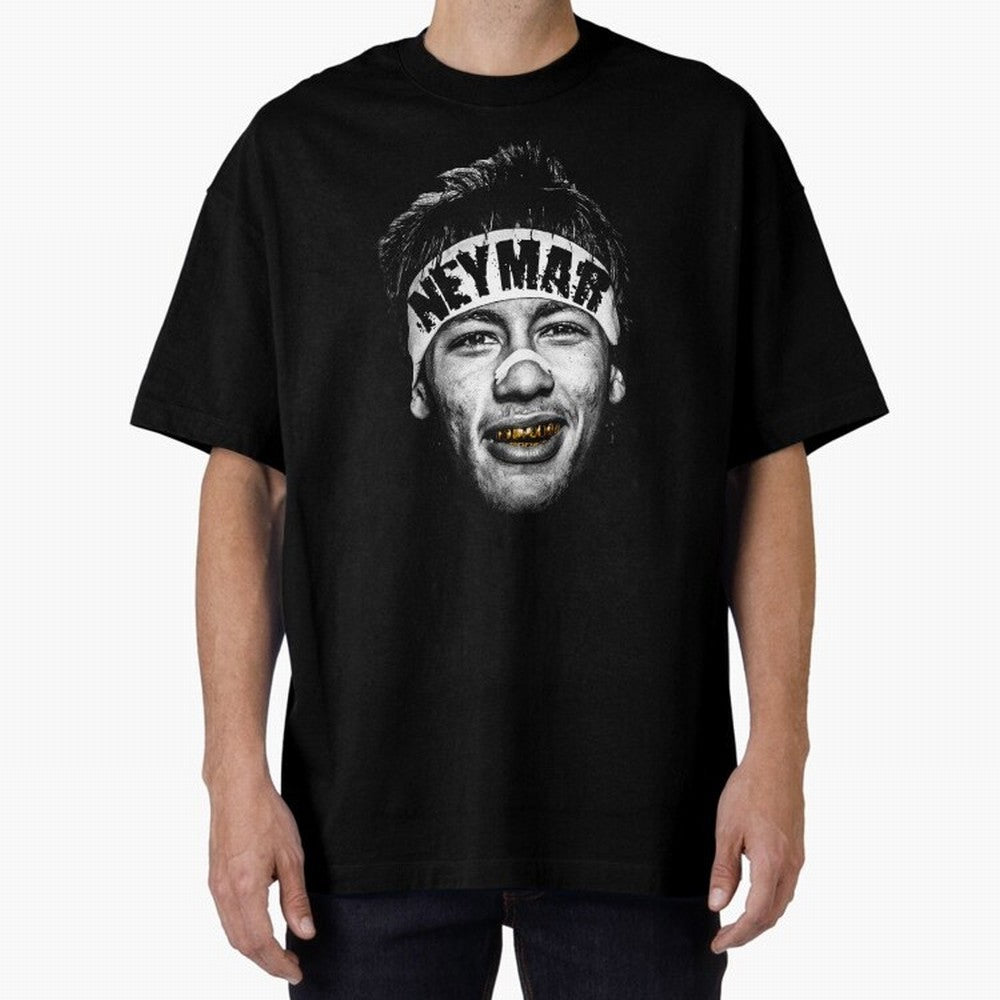 Design Big Face Neymar Jr. Classic T-Shirt Join the Countdown to the FIFA World Cup 2026 Group Stage Journey through CR7 and Messi Highlights, Argentina, France and Brazil Pride, Sports Nostalgia, International Competition, Famous Players and
