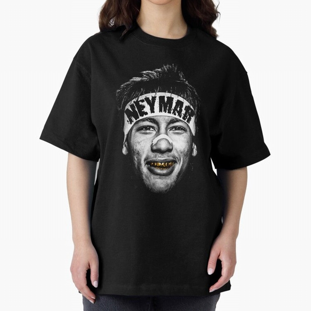 Design Big Face Neymar Jr. Classic T-Shirt Join the Countdown to the FIFA World Cup 2026 Group Stage Journey through CR7 and Messi Highlights, Argentina, France and Brazil Pride, Sports Nostalgia, International Competition, Famous Players and