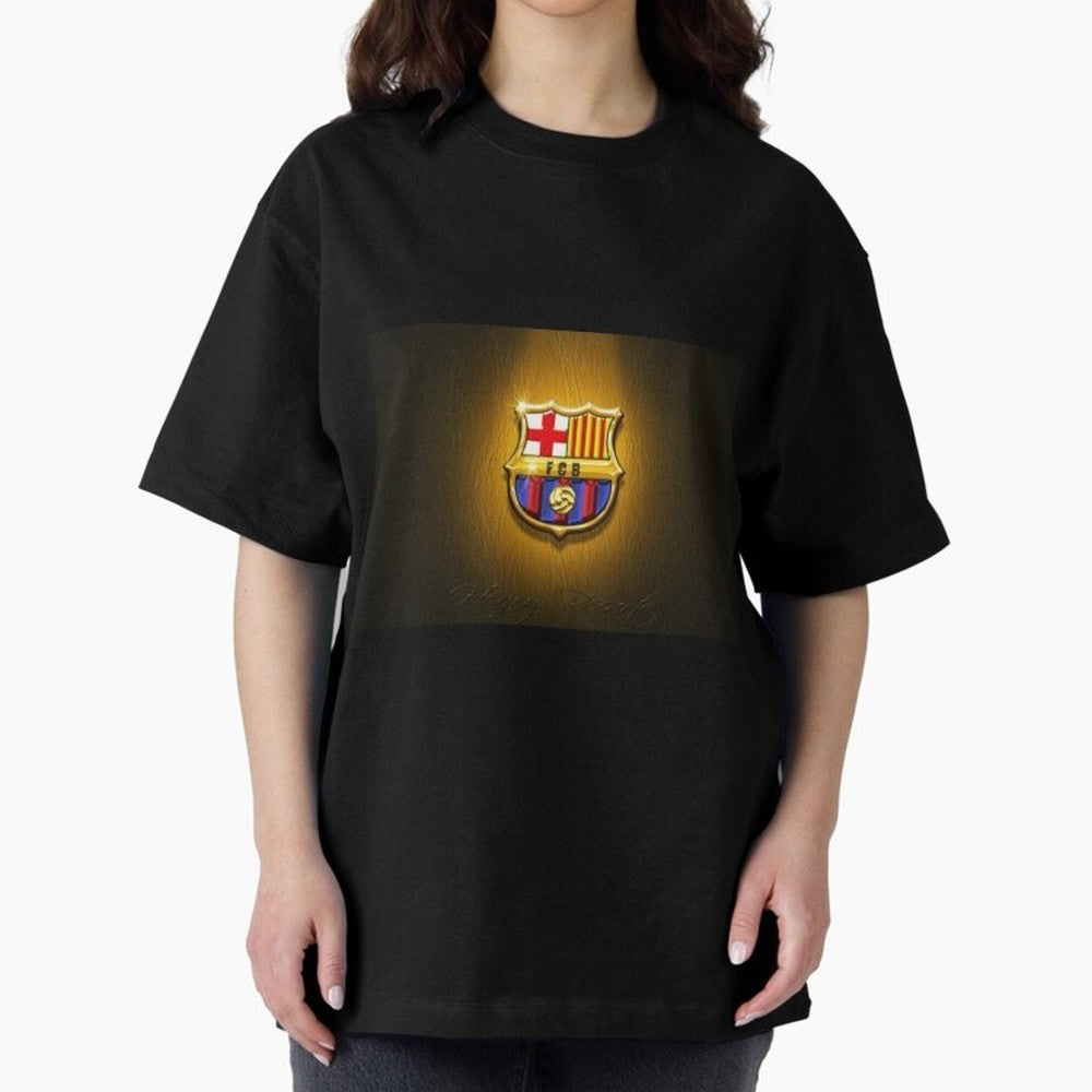 barcelona Oversized T-Shirt Share Global Football Passion for FIFA World Cup 2026 Group Stage, Celebrating Mbappe and Neymar, England, France and Netherlands, Sports Nostalgia, International Competition, Famous Players and Unforgettable Victories;