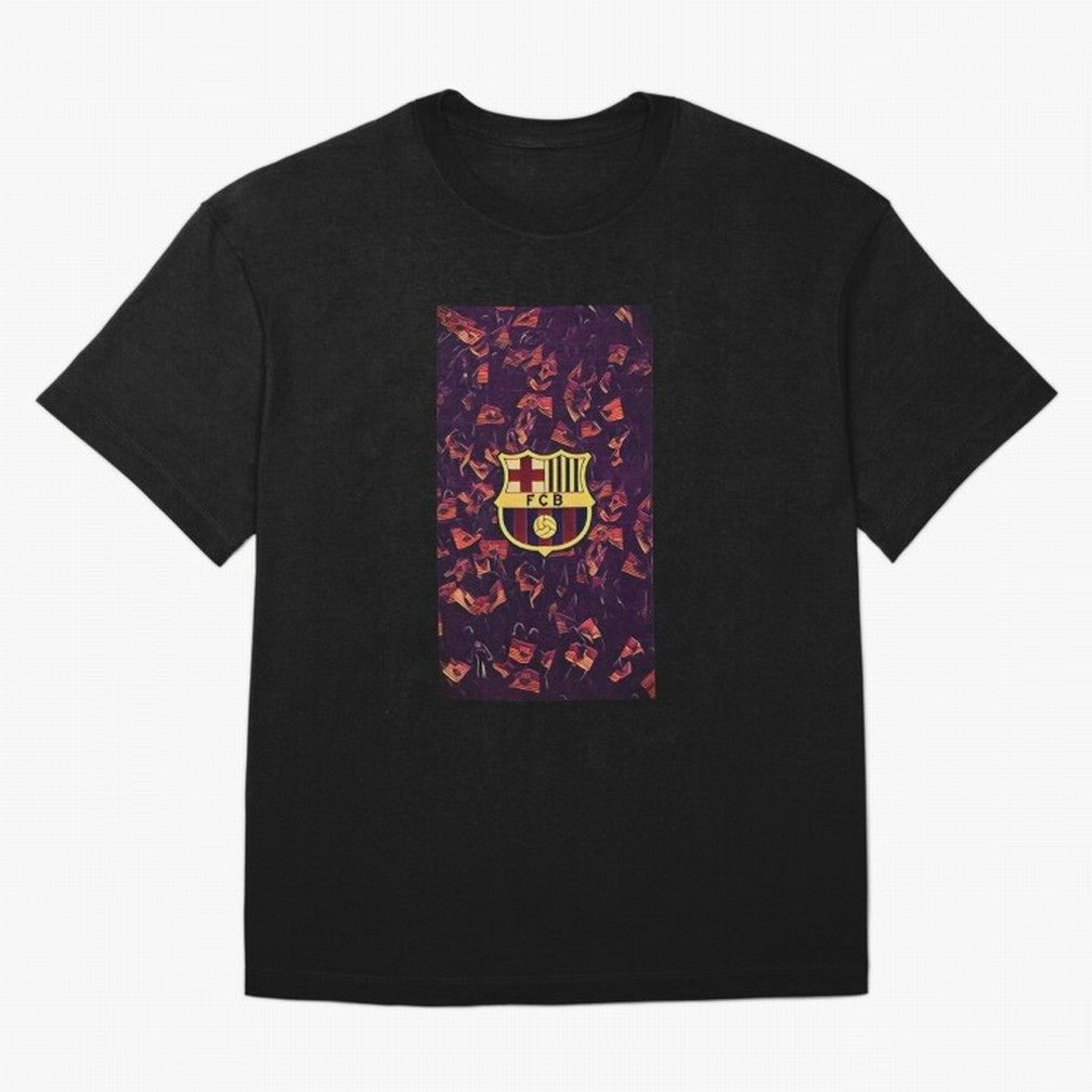 barcelona Classic T-Shirt Show Up for the Glory of FIFA World Cup 2026 Spirit, Centered on Brazil, Portugal and Argentina, Messi, CR7 and Mbappe, Football Festival Excitement, Trophy Ambitions, Country Rivalries and Star Player Buzz; Perfect for