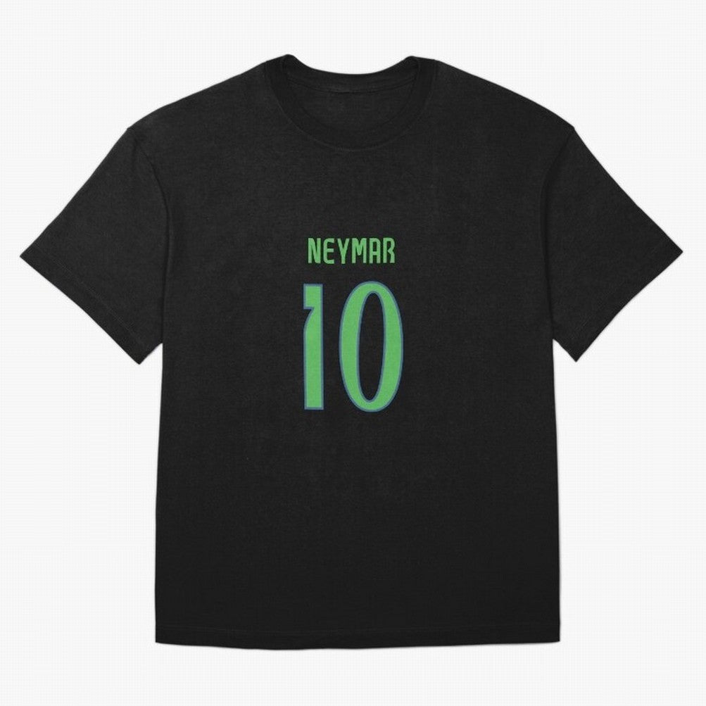 Neymar Jr Brazil Home Jersey 2024 Classic T-Shirt Feel the Trophy Chase of FIFA World Cup 2026 USA Canada Mexico Inspired by Messi, Portugal, Spain and Germany Energy, Retro Football Energy, Iconic Rivalries, Trophy Chase Drama and Stadium