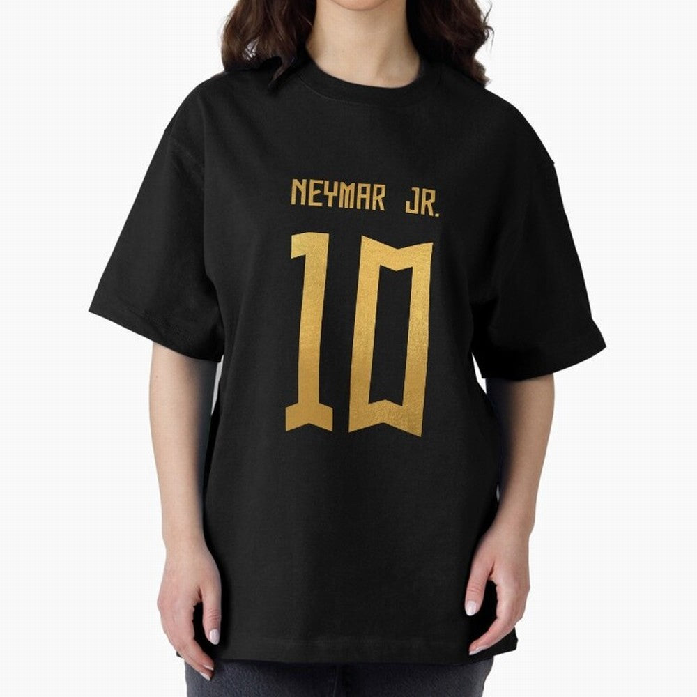 Copy of Neymar Jr Brazil Jersey 2023 Oversized T-Shirt Enjoy Global Football Passion for FIFA World Cup 2026 USA Canada Mexico, with Haaland, Brazil, Portugal and Argentina, Stadium Memories, Football Loyalty, International Chants and Championship
