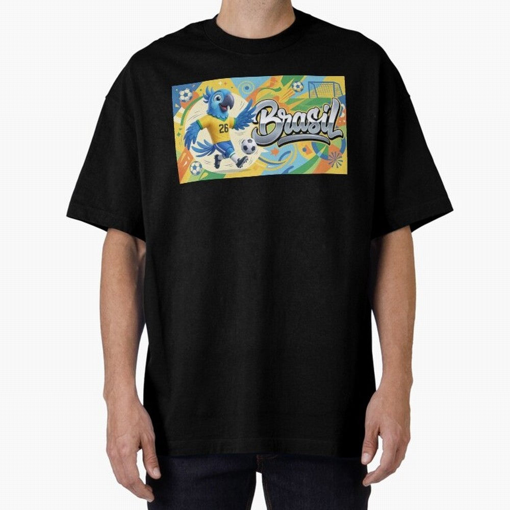 World Cup 2026 Brazil Soccer Team Fan Art Classic T-Shirt Show Your Tournament Heart for the FIFA World Cup 2026 Journey through Messi, CR7 and Mbappe Highlights, Brazil, Portugal and Argentina Pride, Worldwide Fan Energy, Dramatic Goals, Stadium