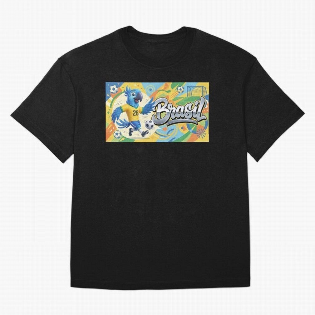 World Cup 2026 Brazil Soccer Team Fan Art Classic T-Shirt Show Your Tournament Heart for the FIFA World Cup 2026 Journey through Messi, CR7 and Mbappe Highlights, Brazil, Portugal and Argentina Pride, Worldwide Fan Energy, Dramatic Goals, Stadium