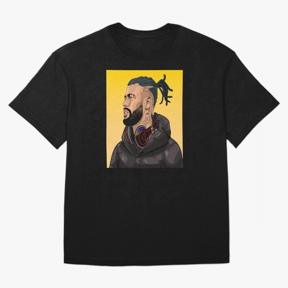 BMM x Neymar Jr. Episode 01- HUMAN #425 Classic Wear Oversized T-Shirt Celebrate Unforgettable Nights in FIFA World Cup 2026 for Fans of CR7 and Brazil, Portugal and Argentina, Bringing Game Day Rituals, Football Legends, Country Pride and the Road