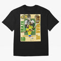 Neymar Jr Brazil World Cup Poster, Soccer Football Wall Art Print Decor Premium T-Shirt Support Iconic Players in Match Day Hype around FIFA World Cup 2026, Mbappe and Neymar, France, Goal Celebration Energy, Supporter Heritage, Football Icons and