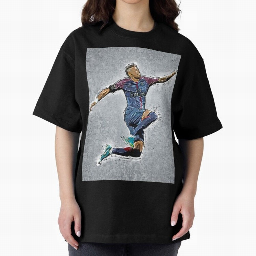 Neymar Jr Premium T-Shirt Represent Football Lovers during Global Football Passion for FIFA World Cup 2026, Featuring Neymar, Haaland and Cristiano Ronaldo, England and Germany, Championship Spirit, Famous Goals, Roaring Crowds and International