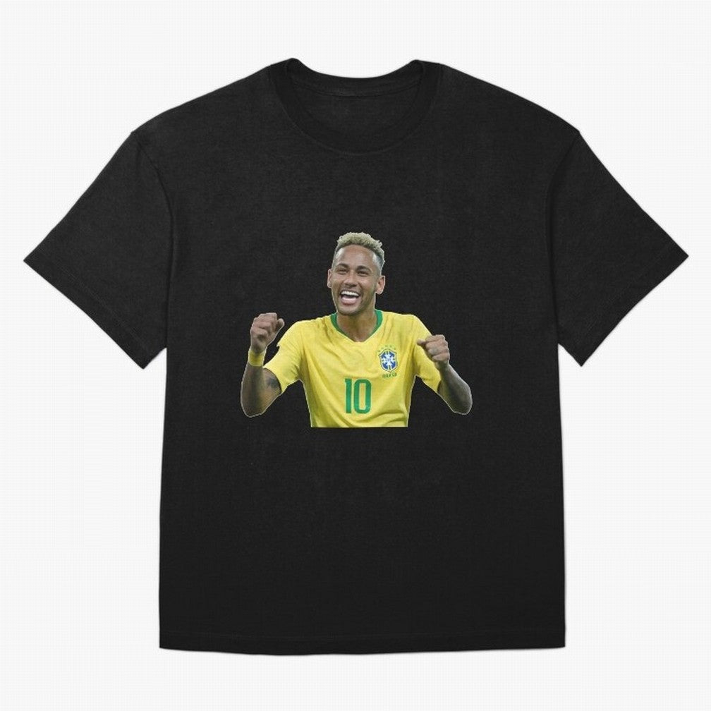Neymar JR Cheering Premium T-Shirt Keep the Match Day Mood of the FIFA World Cup 2026 Journey through Mbappe Highlights, England Pride, Stadium Memories, Football Loyalty, International Chants and Championship Tradition; Made for Die Hard