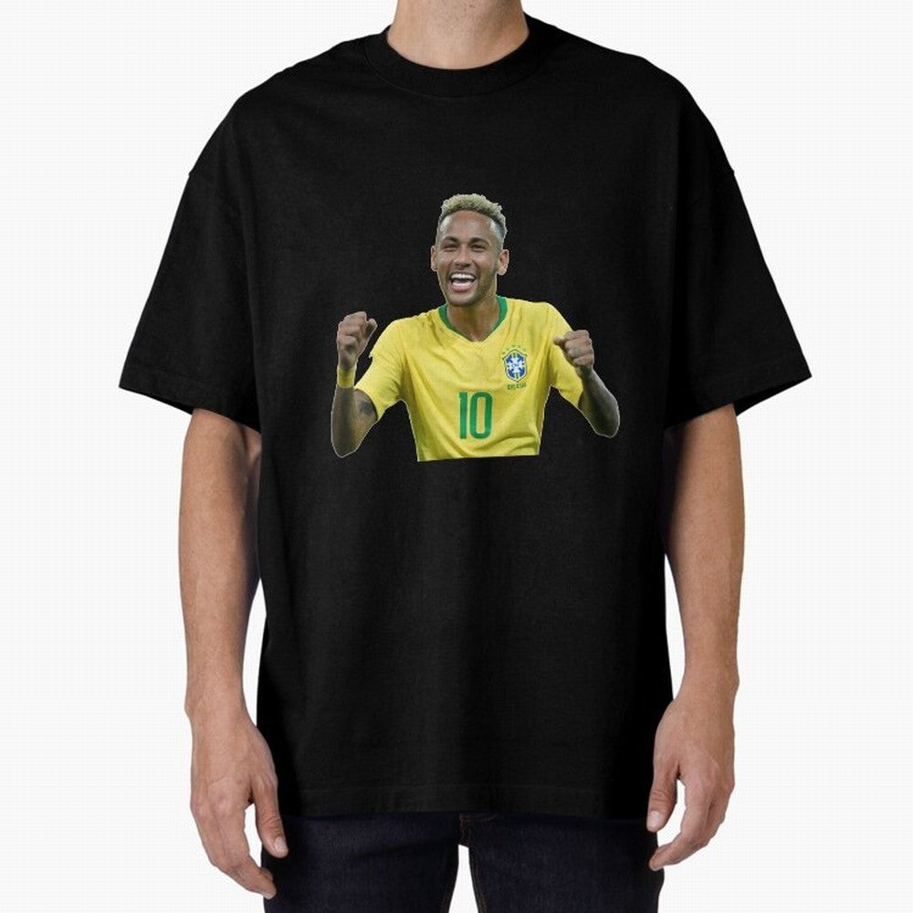 Neymar JR Cheering Premium T-Shirt Keep the Match Day Mood of the FIFA World Cup 2026 Journey through Mbappe Highlights, England Pride, Stadium Memories, Football Loyalty, International Chants and Championship Tradition; Made for Die Hard