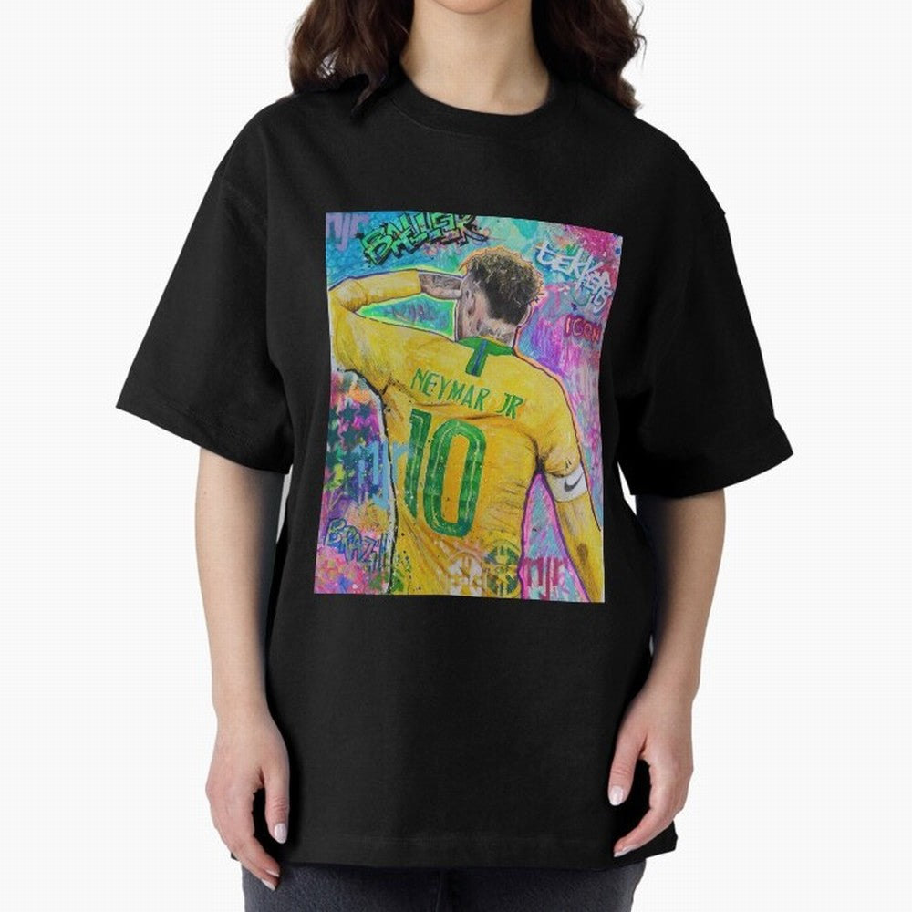 Neymar Jr Premium T-Shirt Carry the Colors and Pride of FIFA World Cup 2026 USA Canada Mexico for Fans of Mbappe and England and Germany, Bringing Football Passion, Legendary Performances, Festival Vibes and Supporter Community; Made for Collectors