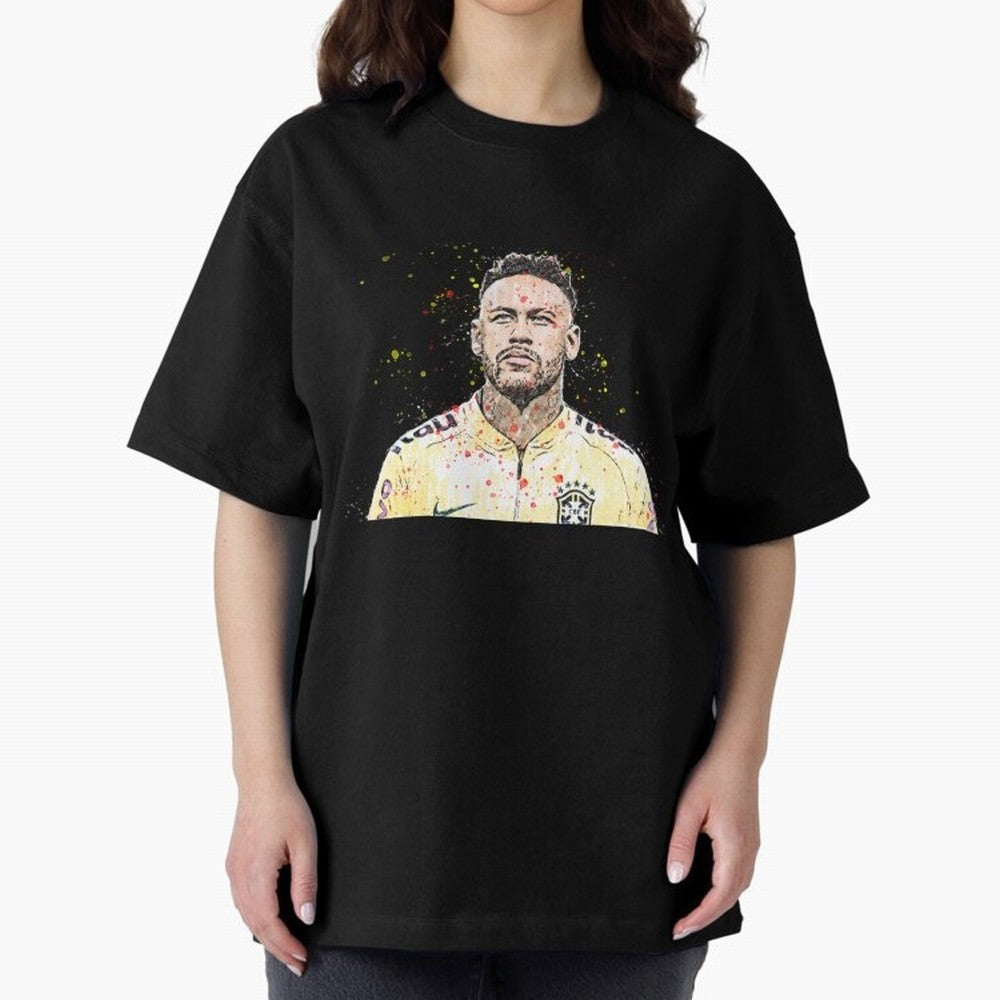 Neymar Neymar Oversized T-Shirt Make Memories around the FIFA World Cup 2026 Group Stage Journey through Messi, Neymar and Mbappe Highlights, England Pride, Stadium Chants, National Pride, Trophy Dreams and Unforgettable Football Memories; Great