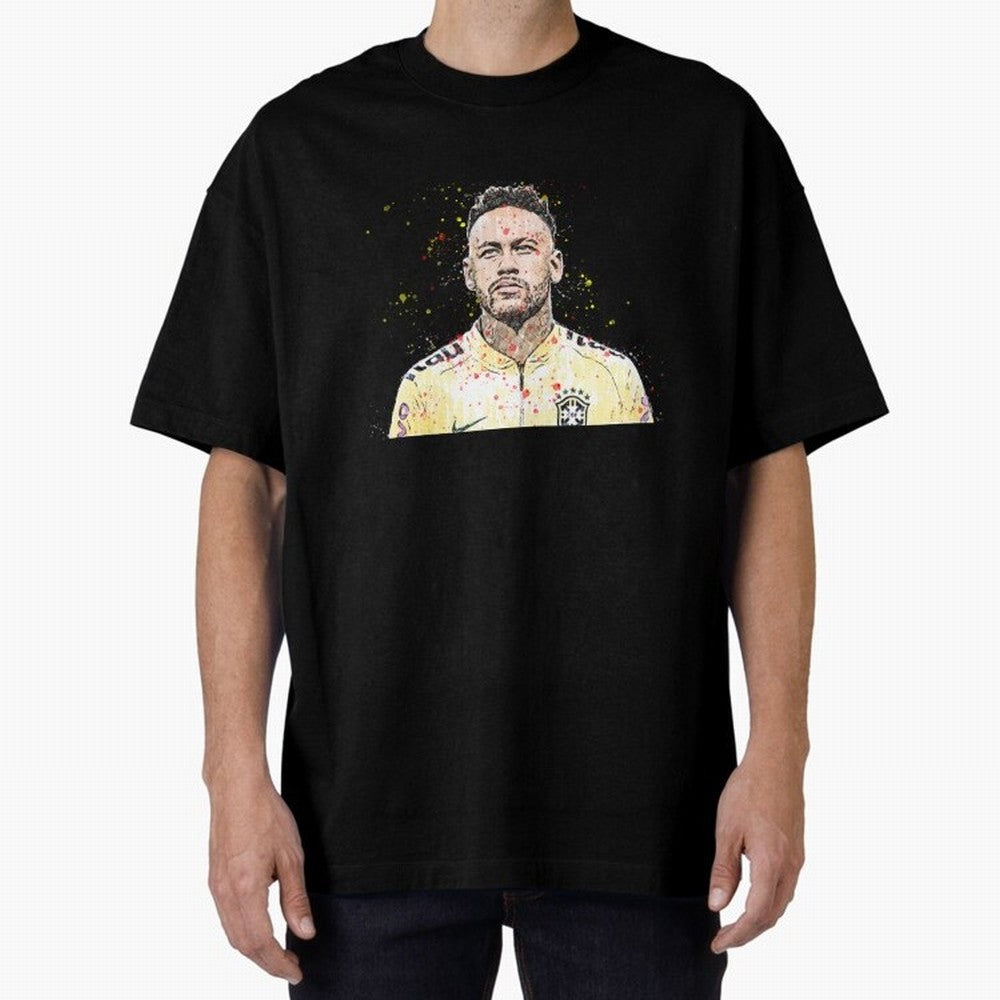 Neymar Neymar Oversized T-Shirt Make Memories around the FIFA World Cup 2026 Group Stage Journey through Messi, Neymar and Mbappe Highlights, England Pride, Stadium Chants, National Pride, Trophy Dreams and Unforgettable Football Memories; Great