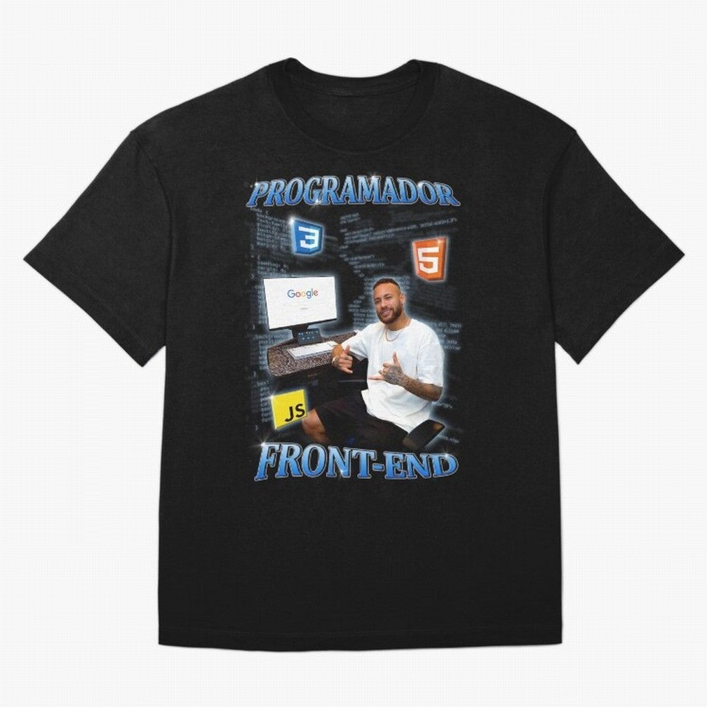 Programador front-end Neymar - Spanish Classic T-Shirt Celebrate Unforgettable Nights in Global Football Passion for FIFA World Cup 2026 USA Canada Mexico, with CR7, Spain and Netherlands, Football Festival Excitement, Trophy Ambitions, Country