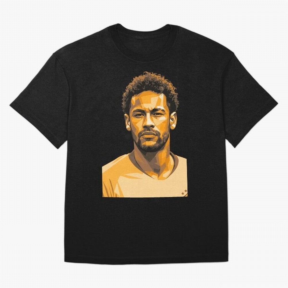 Neymar Oversized T-Shirt Bring a Vintage Feel to FIFA World Cup 2026 Group Stage Spirit, Filled with Argentina and Brazil, CR7, Championship Spirit, Famous Goals, Roaring Crowds and International Football Unity; Perfect for Fans, Collectors, Family