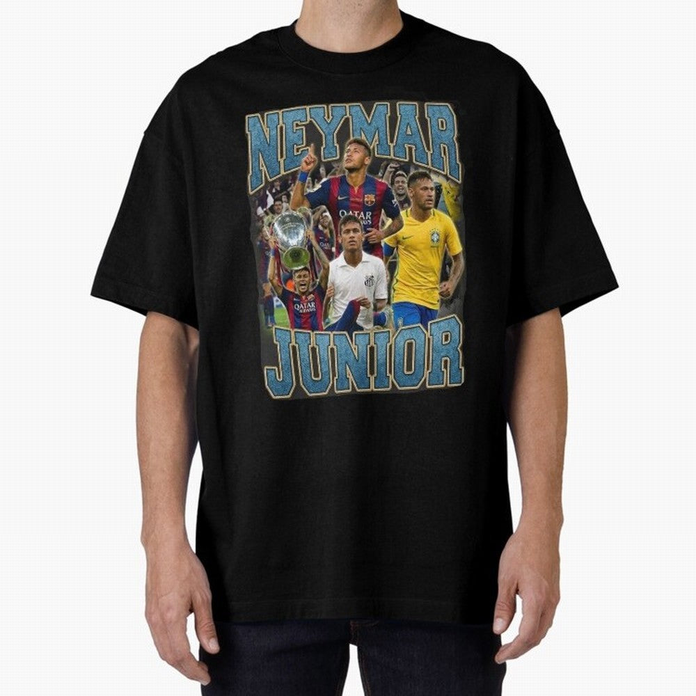 Neymar Junior Classic T-Shirt Remember Iconic Moments from FIFA World Cup 2026 Group Stage for Fans of Messi and Cristiano Ronaldo and Spain, Bringing Football Festival Excitement, Trophy Ambitions, Country Rivalries and Star Player Buzz; Great for