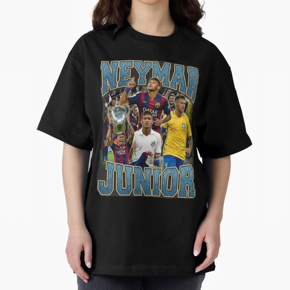 Neymar Junior Classic T-Shirt Remember Iconic Moments from FIFA World Cup 2026 Group Stage for Fans of Messi and Cristiano Ronaldo and Spain, Bringing Football Festival Excitement, Trophy Ambitions, Country Rivalries and Star Player Buzz; Great for