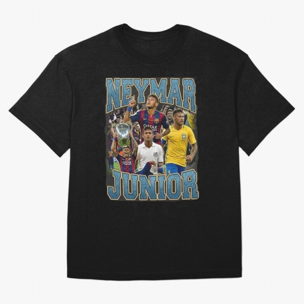 Neymar Junior Classic T-Shirt Remember Iconic Moments from FIFA World Cup 2026 Group Stage for Fans of Messi and Cristiano Ronaldo and Spain, Bringing Football Festival Excitement, Trophy Ambitions, Country Rivalries and Star Player Buzz; Great for