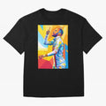 Neymar Pop Art Oversized T-Shirt Bring International Match Energy to FIFA World Cup 2026 Group Stage Inspired by Messi, Brazil Energy, Championship Spirit, Famous Goals, Roaring Crowds and International Football Unity; Great for Watch Parties,