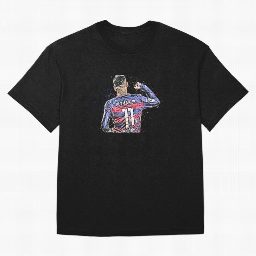 Neymar Neymar Oversized T-Shirt Show Your Tournament Heart for Match Day Hype around FIFA World Cup 2026, Cristiano Ronaldo, Germany, Goal Celebration Energy, Supporter Heritage, Football Icons and Worldwide Tournament Joy; Great for Watch Parties,