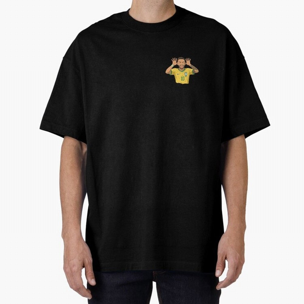Neymar Brazil ¨C Tongue-Out Celebration | Yellow Kit #10 | Ghibli Style Classic T-Shirt Bring Champion Energy into Match Day Hype around FIFA World Cup 2026, Messi and Cristiano Ronaldo, France, Fan Favorite Moments, National Team Passion, Big
