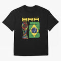 Brazil Soccer World Cup 2026 Fan Art - Selecao 2026 Essential T-Shirt Feel the Trophy Chase of Global Football Passion for FIFA World Cup 2026 Group Stage, Inspired by Cristiano Ronaldo, France, Football History, Final Match Energy, Crowd Noise and
