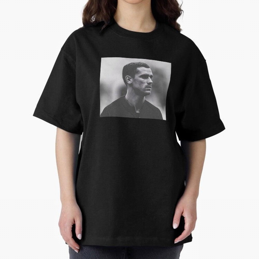 Antoine Griezmann Oversized T-Shirt Showcase FIFA World Cup 2026 Group Stage for Fans of CR7 and Messi and France, Bringing Match Day Excitement, Supporter Culture, Golden Goals and Global Football Passion; Ideal for Passionate Fans Who Love