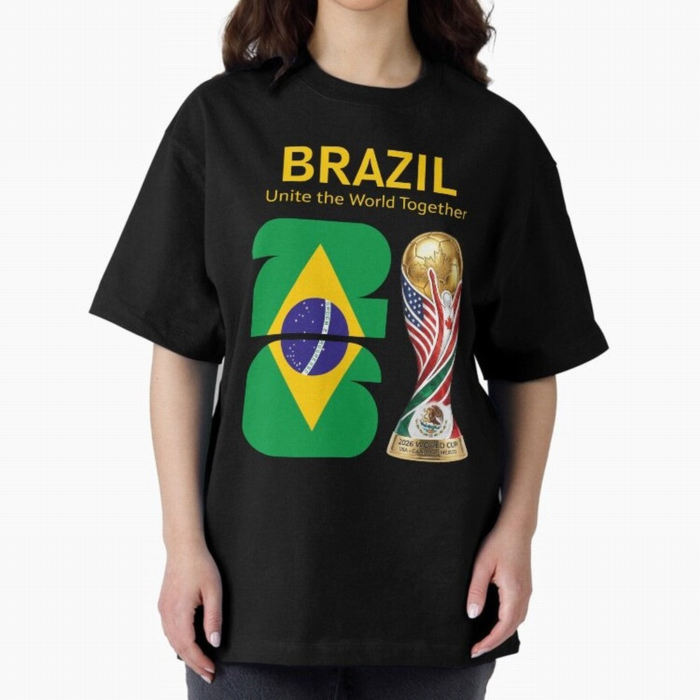 World Cup 2026, IMG 017, BRAZIL 001 Classic T-Shirt Fuel Your Fan Pride for FIFA World Cup 2026 Group Stage Highlighting Messi, Brazil Energy, Match Day Excitement, Supporter Culture, Golden Goals and Global Football Passion; Created for Match Day