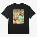 The Best Neymar 10 Vintage 90s Vintage Bootleg Style Oversized T-Shirt Feel the Trophy Chase of FIFA World Cup 2026 Spirit, Featuring England, France and Netherlands, Cristiano Ronaldo, Haaland and CR7, Sports Nostalgia, International Competition,