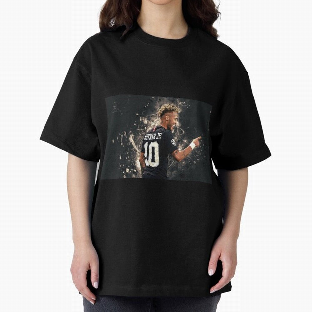 Neymar #111 Oversized T-Shirt Get Ready for the FIFA World Cup 2026 Group Stage Journey through Mbappe Highlights, Brazil, Portugal and Argentina Pride, Classic Soccer Heritage, Championship Pressure, Fan Loyalty and International Pride; Ideal for