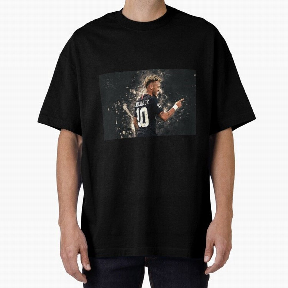 Neymar #111 Oversized T-Shirt Get Ready for the FIFA World Cup 2026 Group Stage Journey through Mbappe Highlights, Brazil, Portugal and Argentina Pride, Classic Soccer Heritage, Championship Pressure, Fan Loyalty and International Pride; Ideal for