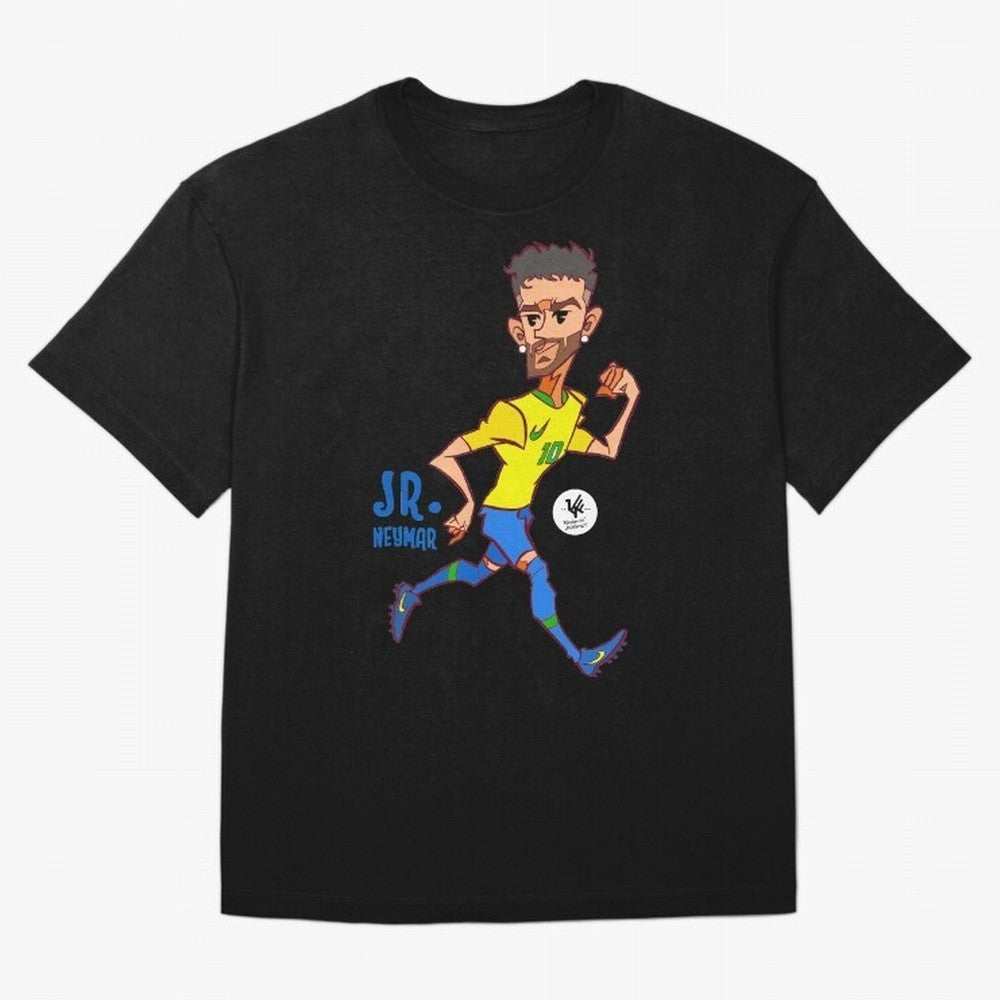 Neymar Oversized T-Shirt Cheer through Every Moment of FIFA World Cup 2026 USA Canada Mexico Highlighting Haaland and Mbappe, France and Portugal Energy, Retro Football Energy, Iconic Rivalries, Trophy Chase Drama and Stadium Atmosphere; Ideal for