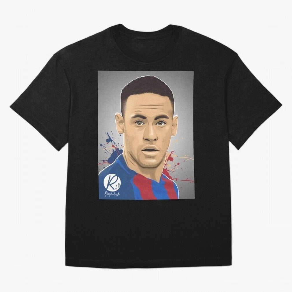 NEYMAR Oversized T-Shirt Support the Legends of FIFA World Cup 2026 with CR7, Portugal Energy, Supporter Pride, Iconic Celebrations, Legendary Names and Global Match Day Energy; Made for Collectors Who Enjoy Iconic Players, Country Pride, Vintage