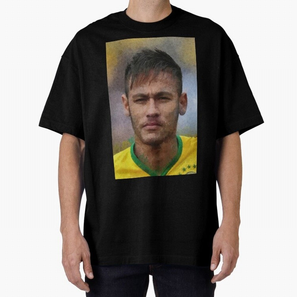 Neymar Oversized T-Shirt Celebrate Global Passion for FIFA World Cup 2026 USA Canada Mexico Spirit, Capturing Spain and Netherlands, Messi, Champion Mindset, Group Stage Buzz, Knockout Tension and Passionate Fan Culture; Perfect for Fans,