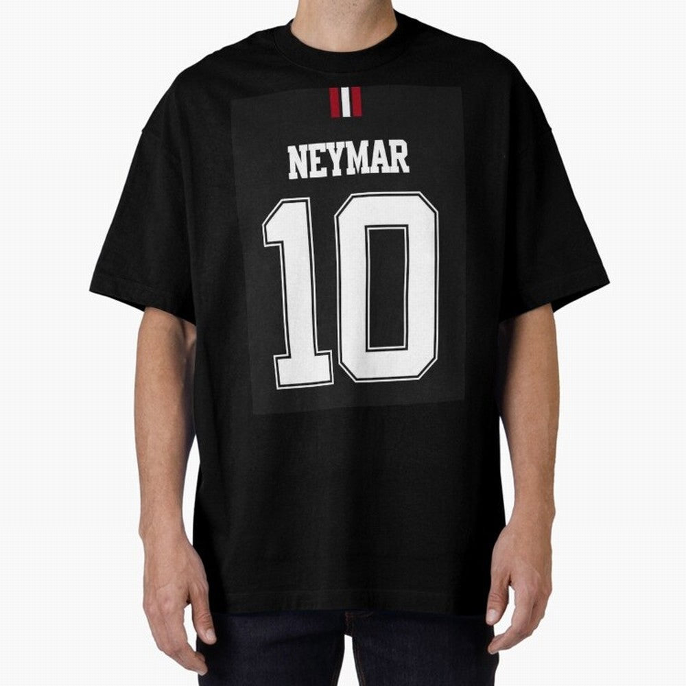 Neymar Oversized T-Shirt Celebrate Classic Football Spirit in Match Day Hype around FIFA World Cup 2026, CR7, Argentina and Brazil, Football History, Final Match Energy, Crowd Noise and Once in a Lifetime Moments; Created for Match Day Parties,