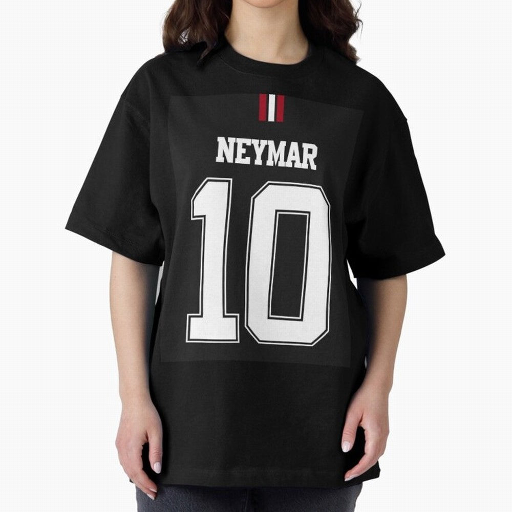 Neymar Oversized T-Shirt Celebrate Classic Football Spirit in Match Day Hype around FIFA World Cup 2026, CR7, Argentina and Brazil, Football History, Final Match Energy, Crowd Noise and Once in a Lifetime Moments; Created for Match Day Parties,
