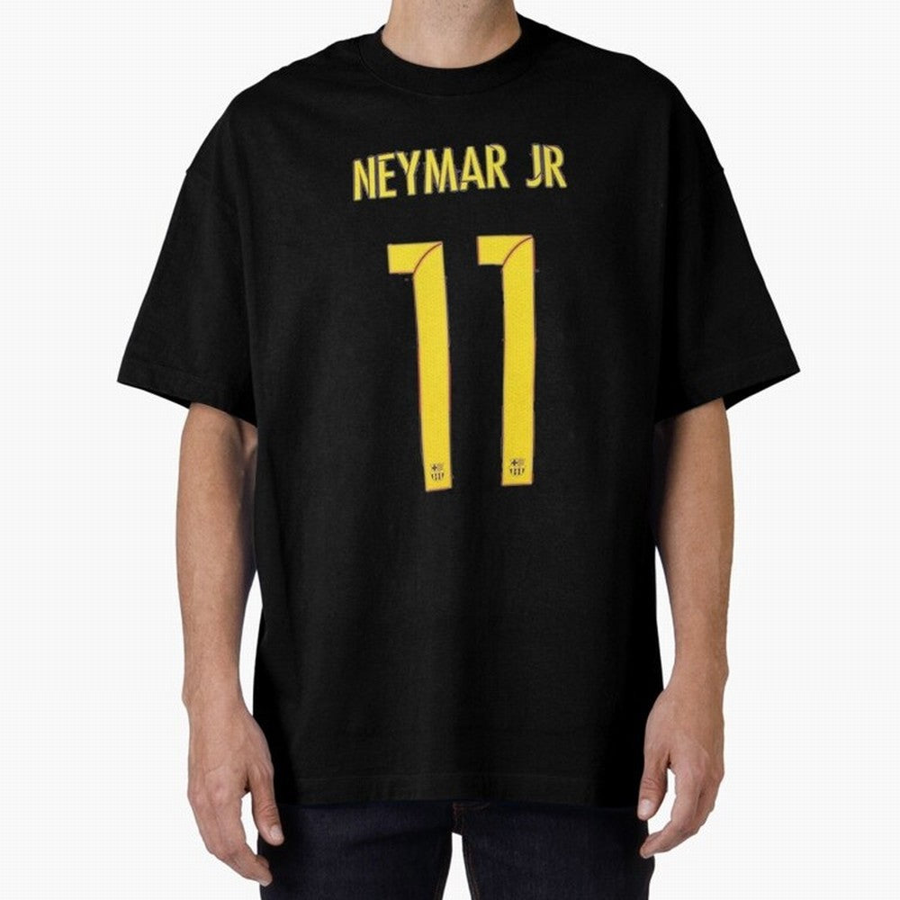 NEYMAR Oversized T-Shirt Join Supporters Worldwide for FIFA World Cup 2026 USA Canada Mexico for Fans of CR7 and Messi and France and Portugal, Bringing Supporter Pride, Iconic Celebrations, Legendary Names and Global Match Day Energy; Made for Die