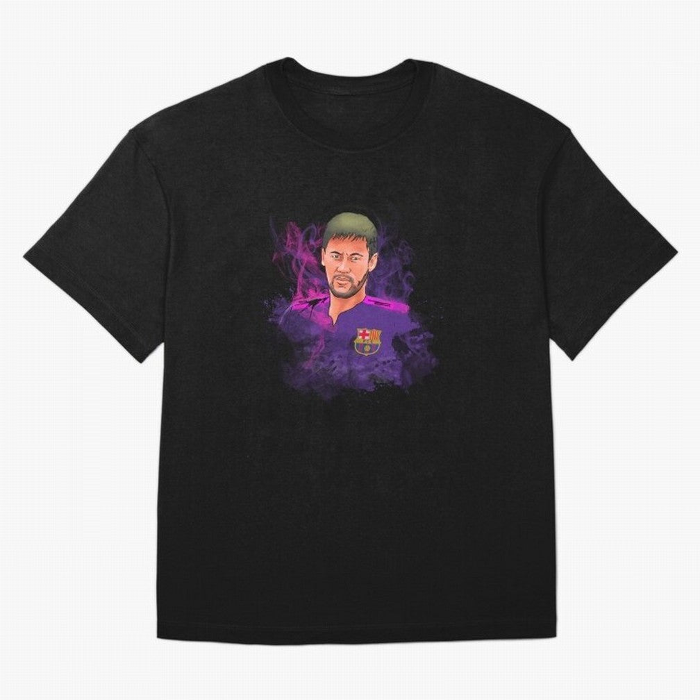 Neymar Oversized T-Shirt Join the FIFA World Cup 2026 USA Canada Mexico Journey through Cristiano Ronaldo, Haaland and CR7 Highlights, Portugal Pride, Vintage Soccer Flavor, Modern Football Stars, National Flags and Final Night Emotion; Perfect for