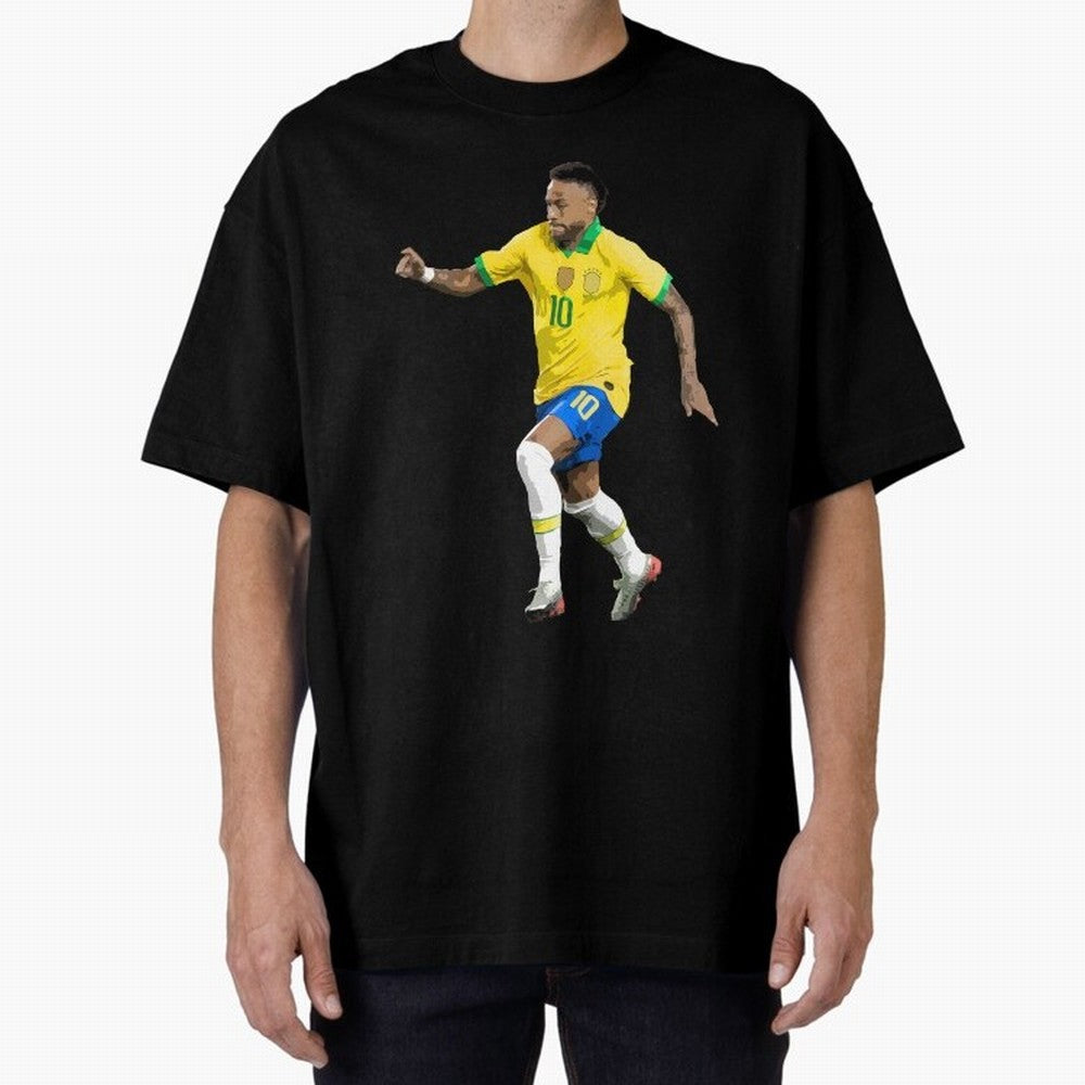 neymar Essential T-Shirt Relive the FIFA World Cup 2026 Journey through Messi and Cristiano Ronaldo Highlights, Argentina, France and Brazil Pride, Stadium Chants, National Pride, Trophy Dreams and Unforgettable Football Memories; Ideal for Fans