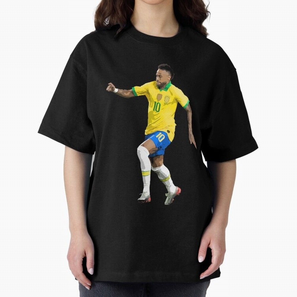 neymar Essential T-Shirt Relive the FIFA World Cup 2026 Journey through Messi and Cristiano Ronaldo Highlights, Argentina, France and Brazil Pride, Stadium Chants, National Pride, Trophy Dreams and Unforgettable Football Memories; Ideal for Fans