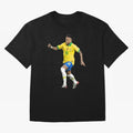 neymar Essential T-Shirt Relive the FIFA World Cup 2026 Journey through Messi and Cristiano Ronaldo Highlights, Argentina, France and Brazil Pride, Stadium Chants, National Pride, Trophy Dreams and Unforgettable Football Memories; Ideal for Fans