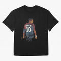 Neymar Brazilian Legend Art Oversized T-Shirt Bring Trophy Dreams to FIFA World Cup 2026 USA Canada Mexico for Fans of Messi, CR7 and Mbappe and Brazil, Portugal and Argentina, Bringing Goal Celebration Energy, Supporter Heritage, Football Icons