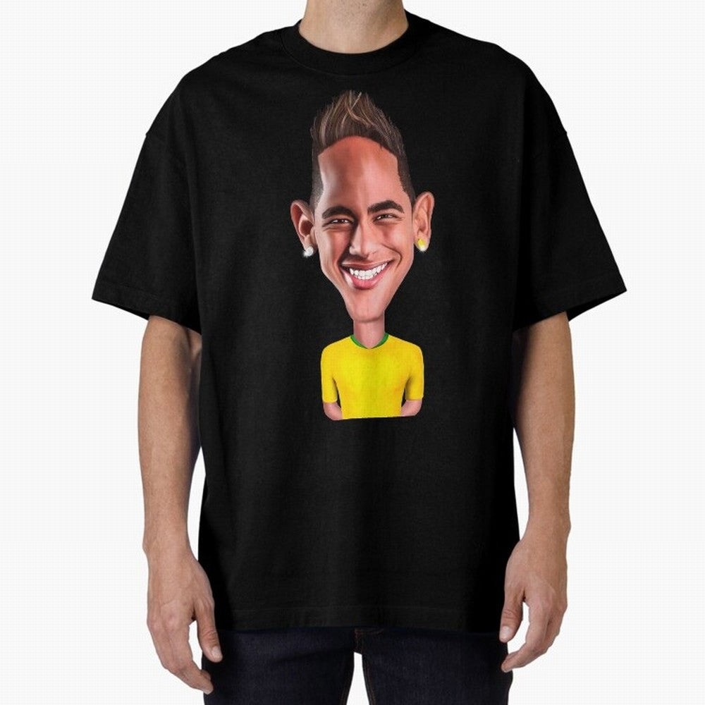 Soccer Oversized T-Shirt Make Your Look Match FIFA World Cup 2026 Capturing CR7 and Messi, France Energy, Sports Nostalgia, International Competition, Famous Players and Unforgettable Victories; Perfect for People Who Love Argentina, Brazil,