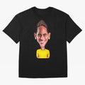 Soccer Oversized T-Shirt Make Your Look Match FIFA World Cup 2026 Capturing CR7 and Messi, France Energy, Sports Nostalgia, International Competition, Famous Players and Unforgettable Victories; Perfect for People Who Love Argentina, Brazil,