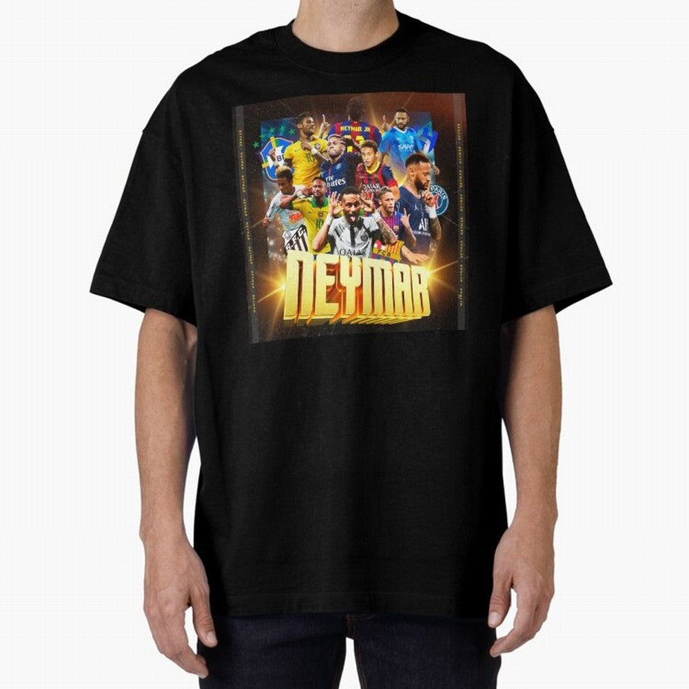Neymar Best of Career Classic T-Shirt Relive the Noise and Pride of FIFA World Cup 2026 Group Stage for Fans of Haaland and Mbappe and France, Bringing Match Day Excitement, Supporter Culture, Golden Goals and Global Football Passion; Perfect for