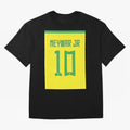 Neymar 10 Brazil 2022 World Cup Jersey Classic T-Shirt Join the Countdown to FIFA World Cup 2026 for Fans of Neymar, Haaland and Cristiano Ronaldo and Portugal, Spain and Germany, Bringing Classic Soccer Heritage, Championship Pressure, Fan Loyalty