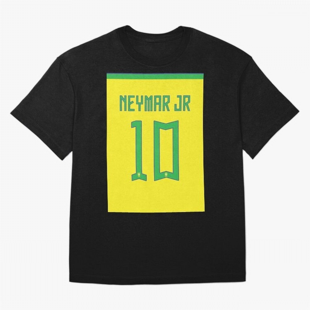 Neymar 10 Brazil 2022 World Cup Jersey Classic T-Shirt Join the Countdown to FIFA World Cup 2026 for Fans of Neymar, Haaland and Cristiano Ronaldo and Portugal, Spain and Germany, Bringing Classic Soccer Heritage, Championship Pressure, Fan Loyalty