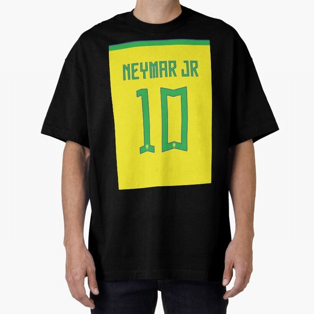 Neymar 10 Brazil 2022 World Cup Jersey Classic T-Shirt Join the Countdown to FIFA World Cup 2026 for Fans of Neymar, Haaland and Cristiano Ronaldo and Portugal, Spain and Germany, Bringing Classic Soccer Heritage, Championship Pressure, Fan Loyalty