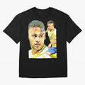 Neymar Futbol Oversized T-Shirt Represent the FIFA World Cup 2026 USA Canada Mexico Journey through Cristiano Ronaldo Highlights, Argentina and Brazil Pride, Goal Celebration Energy, Supporter Heritage, Football Icons and Worldwide Tournament Joy;