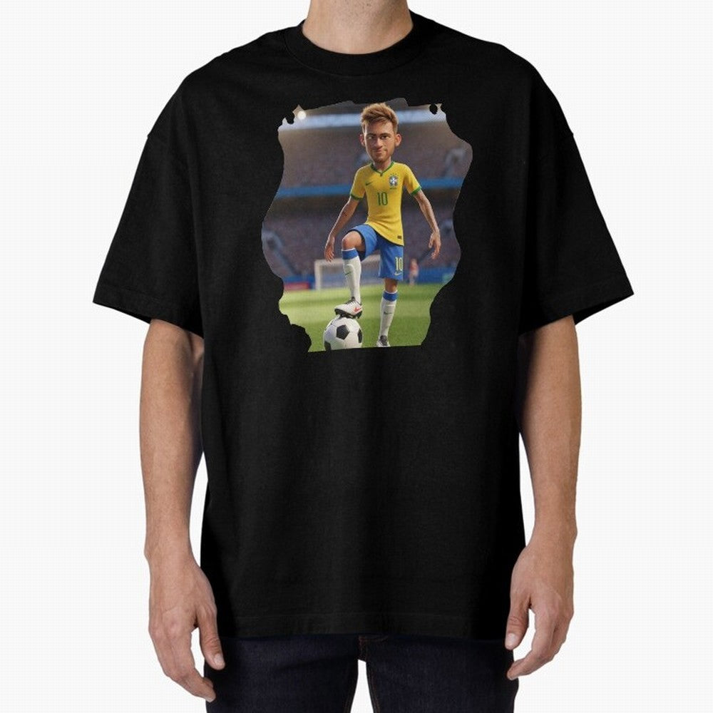 Football 3D Classic T-Shirt Relive the Noise and Pride of FIFA World Cup 2026 USA Canada Mexico for Fans of Cristiano Ronaldo and Spain, Bringing Championship Spirit, Famous Goals, Roaring Crowds and International Football Unity; Made for Die Hard